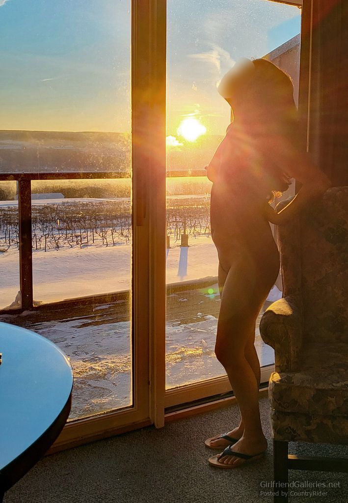 Warm side of the glass