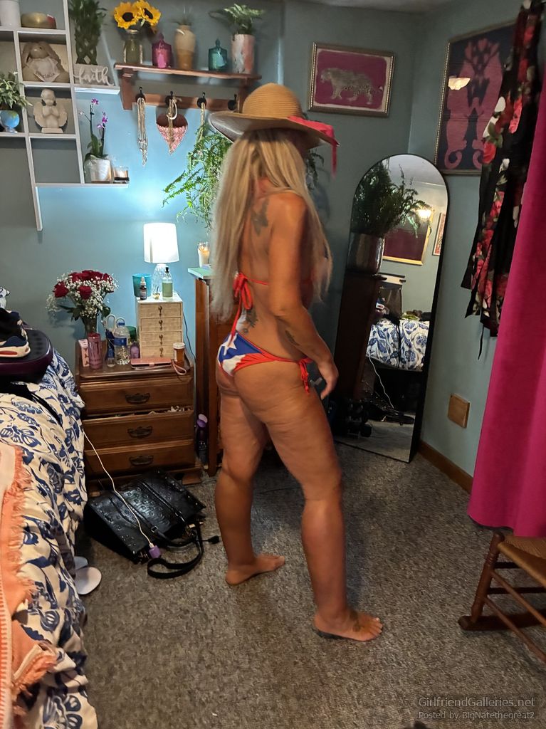 Showing off in new Bikini