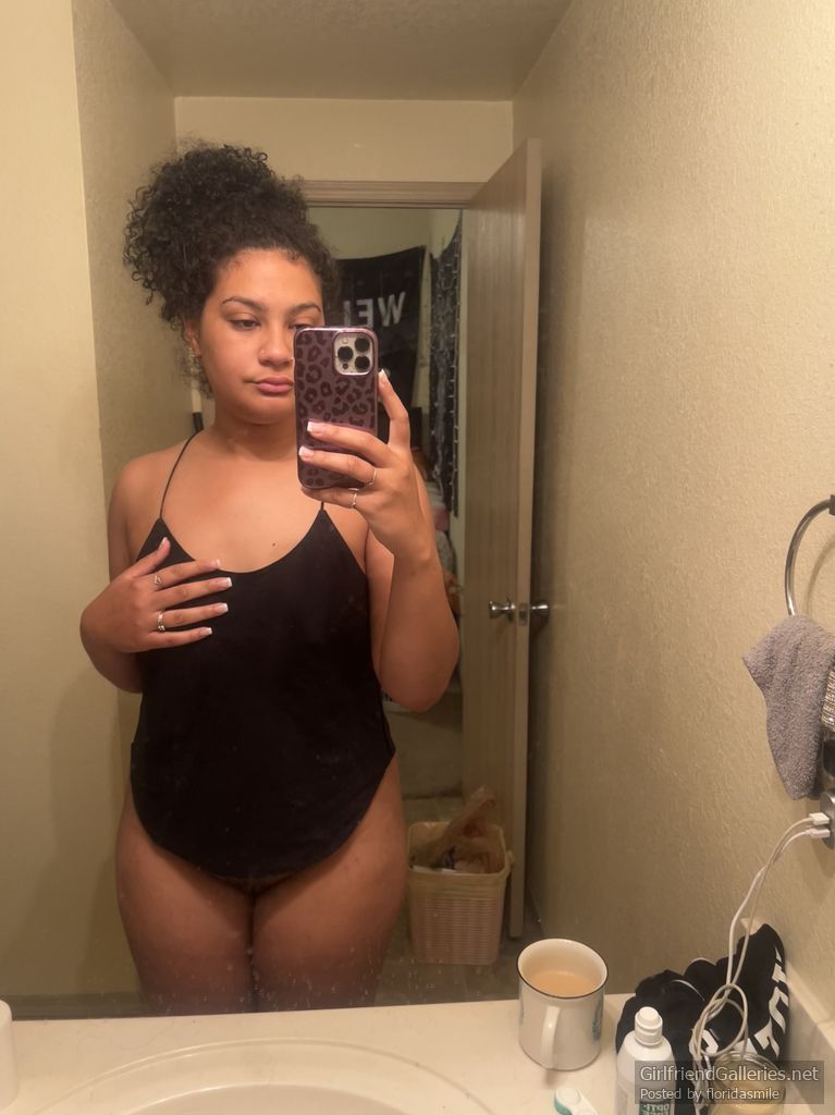 Ebony teen with a fat ass