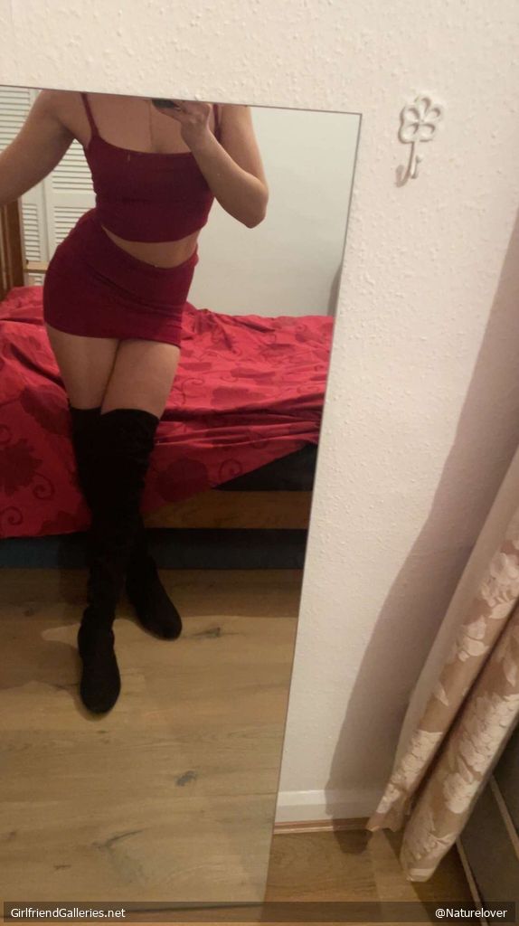 Young gfs perfect tits and short skirts