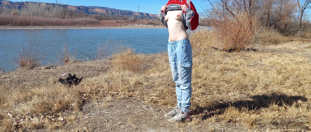 My Wife Showing Off In The Great Outdoors