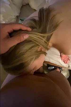 Amazing dick sucking skills