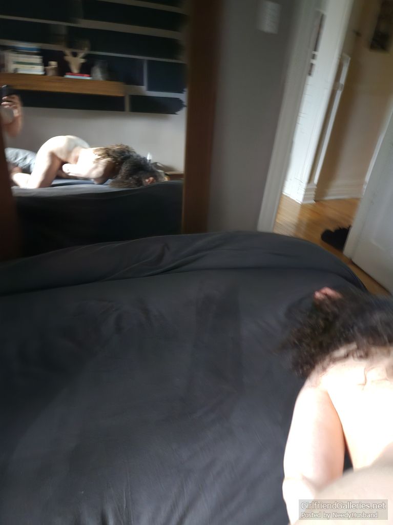 (Shy milf wife) Fingering her pussy