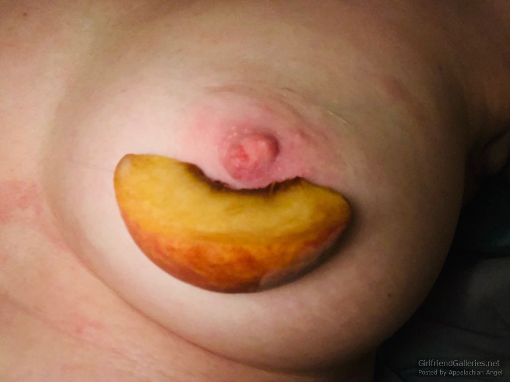 Fruit cocktail in an angel