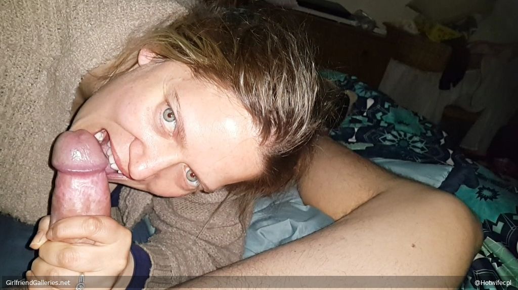 She's always so happy with a dick in her mouth
