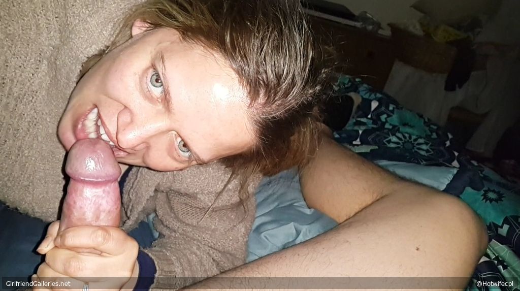 She's always so happy with a dick in her mouth