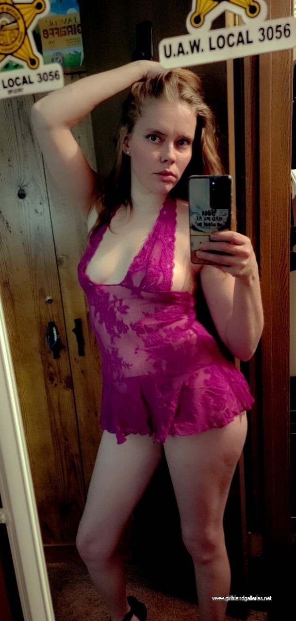 Midwest lingerie try on
