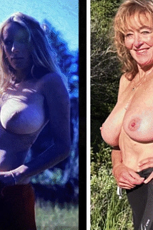 Mom’s big boobs 40 years ago & now