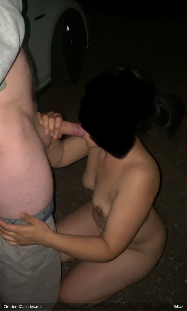 Wife goes dogging sucks dick and gets fucked by stranger