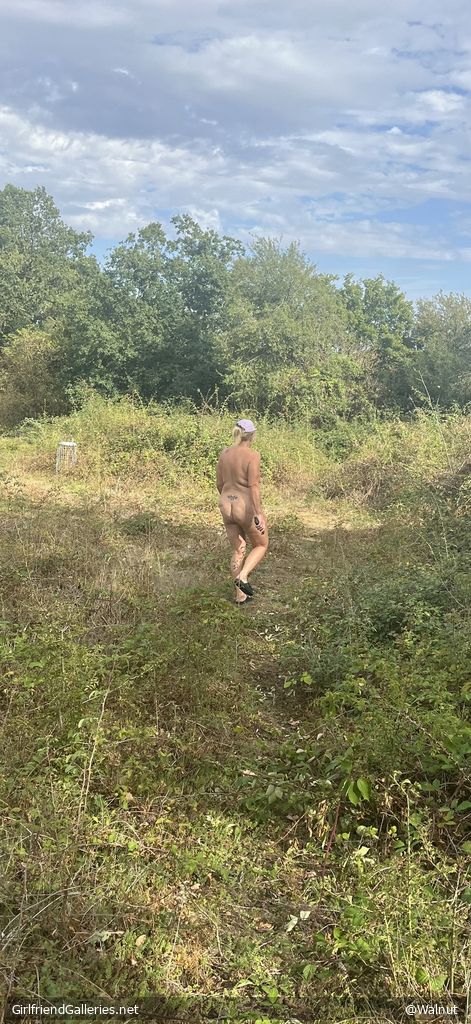 Nude blackberry picking