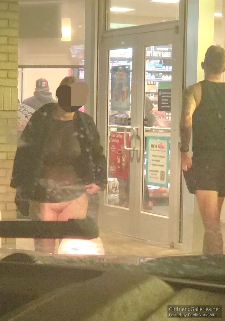 Married MILF Naked in Public