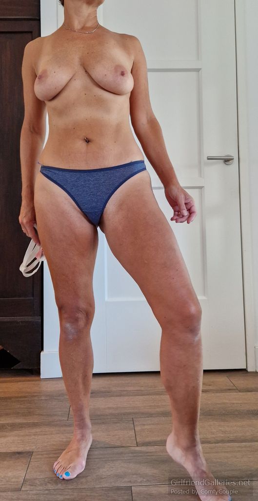 Undressing for you to watch