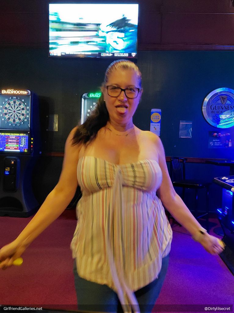 At the bar