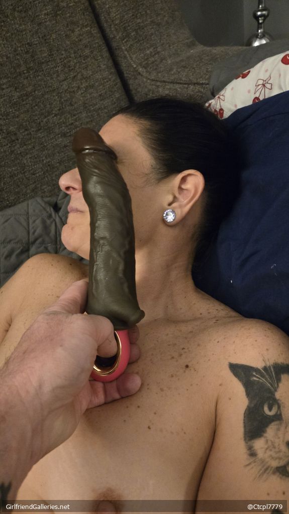 Wife showing her skills