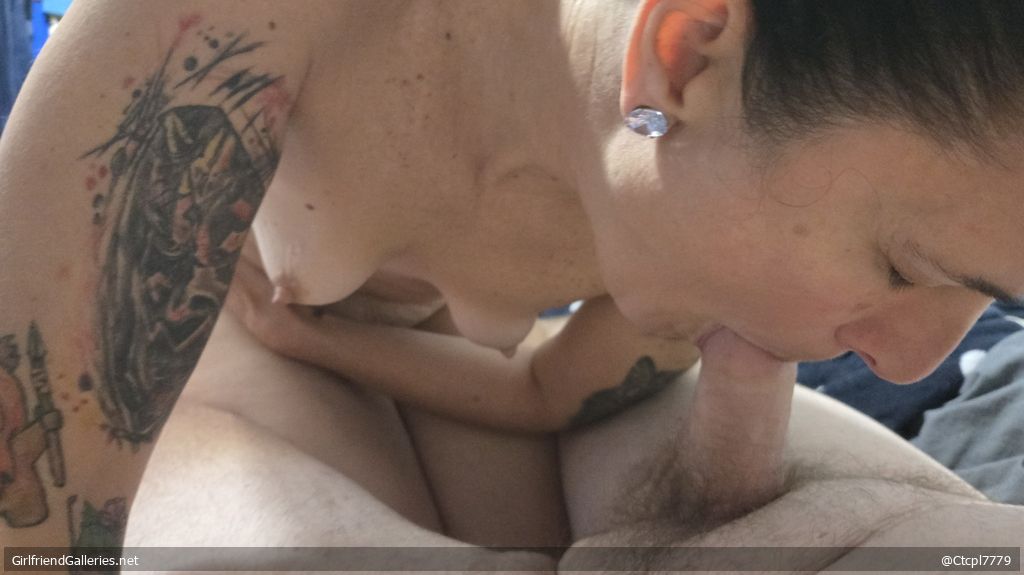 Wife showing her skills