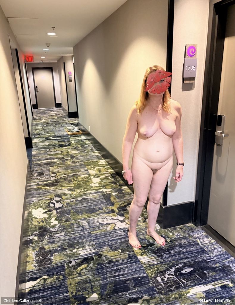 Naked Hallway Walk