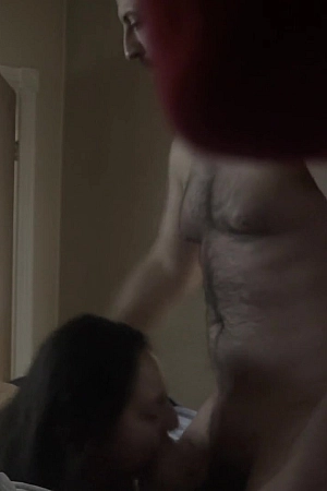 Wait till she asks to suck the cum out!