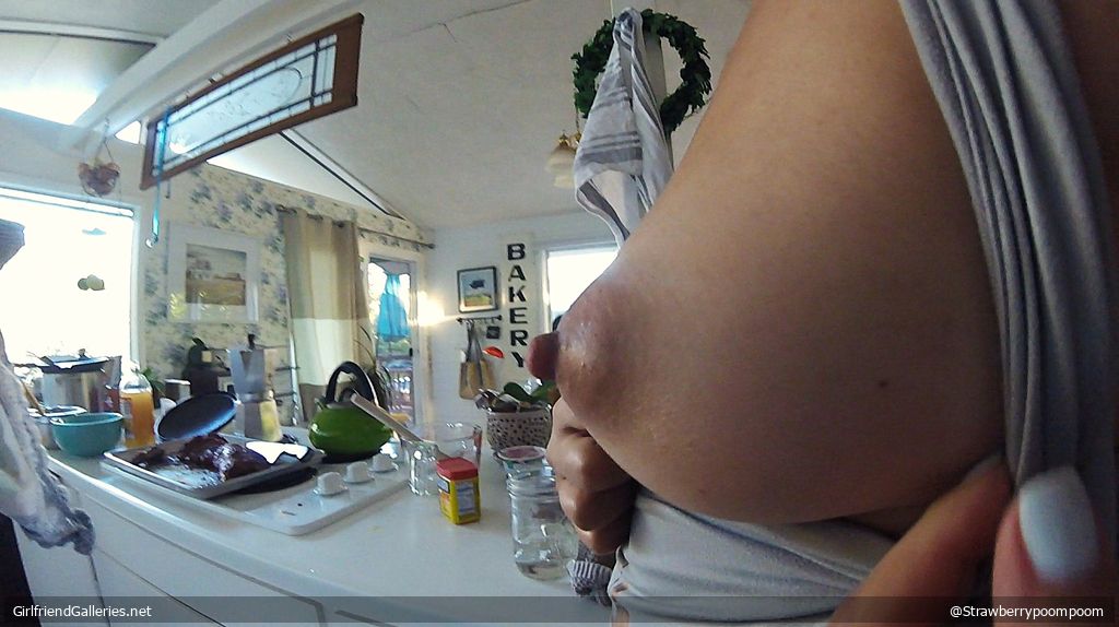 Dark Latina Nipples