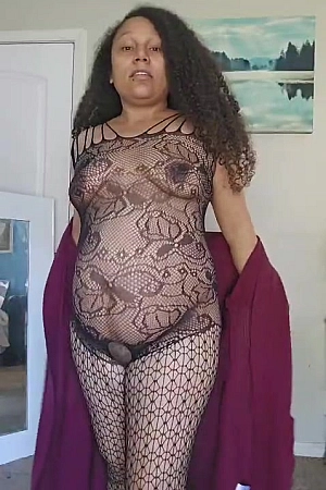Wifey striptease and playing