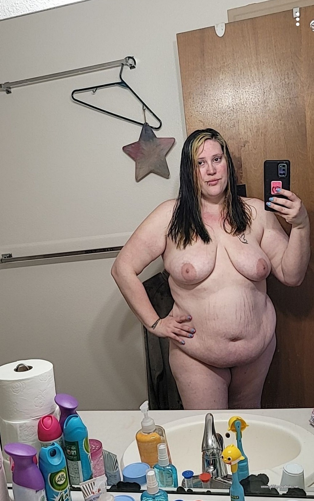 Some pics of the wife in the shower and some random pics of her