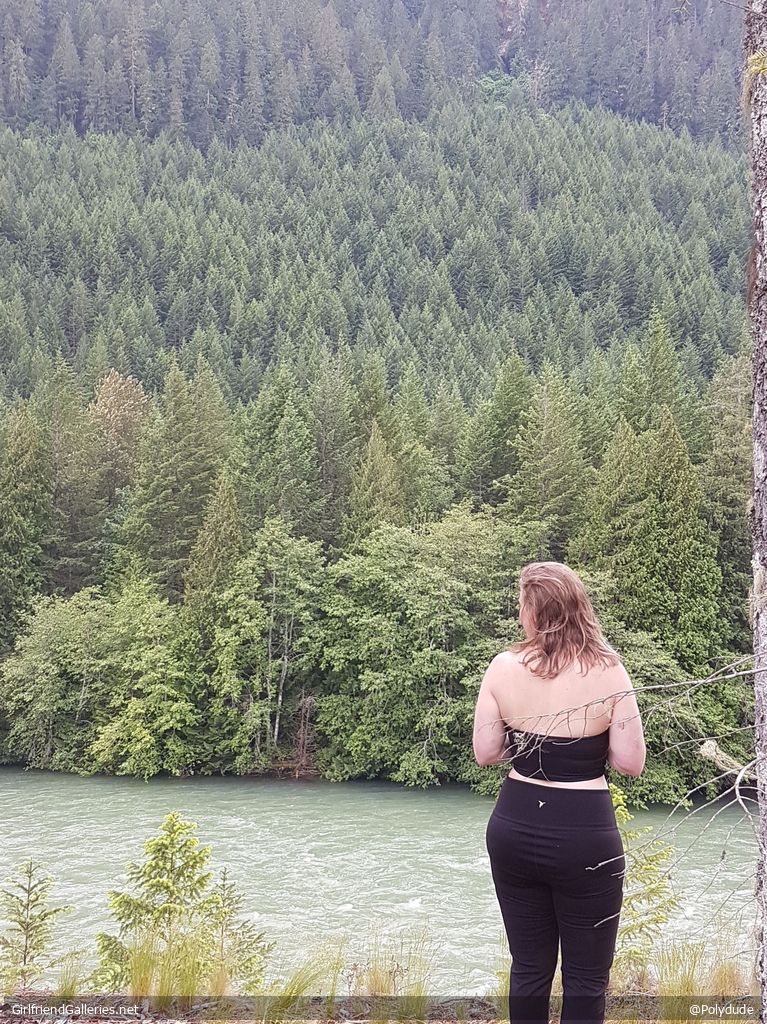 Our sexy camping trip. Totally destroyed her in the tent.