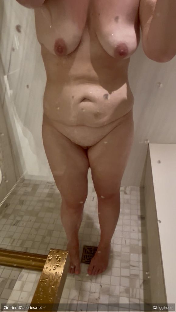Mrs C gets showered …