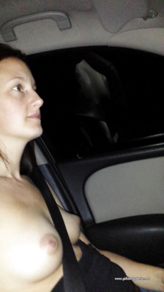 Topless car fun