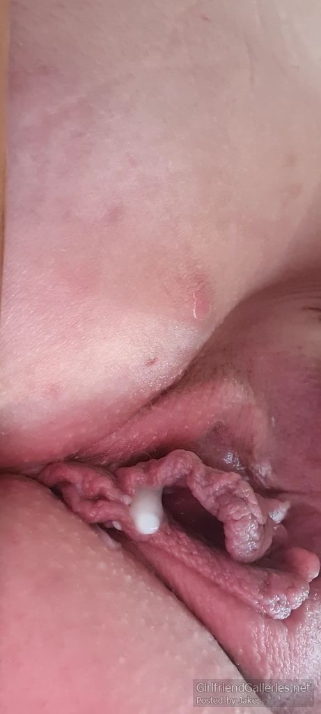 Close up Creampie for the Wife