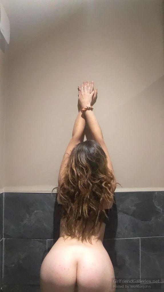 Bent over begging to be bred