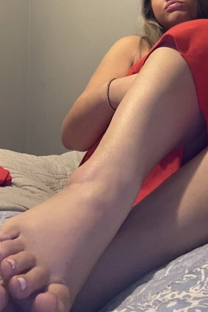 Feet pussy