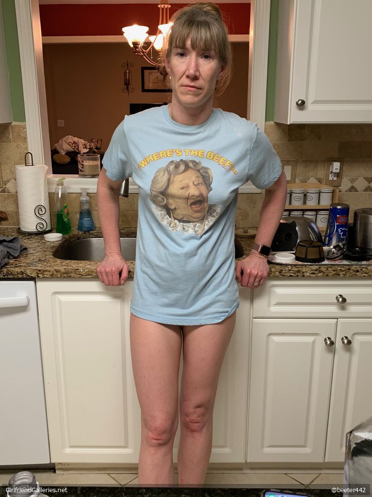 Rachel nude around house