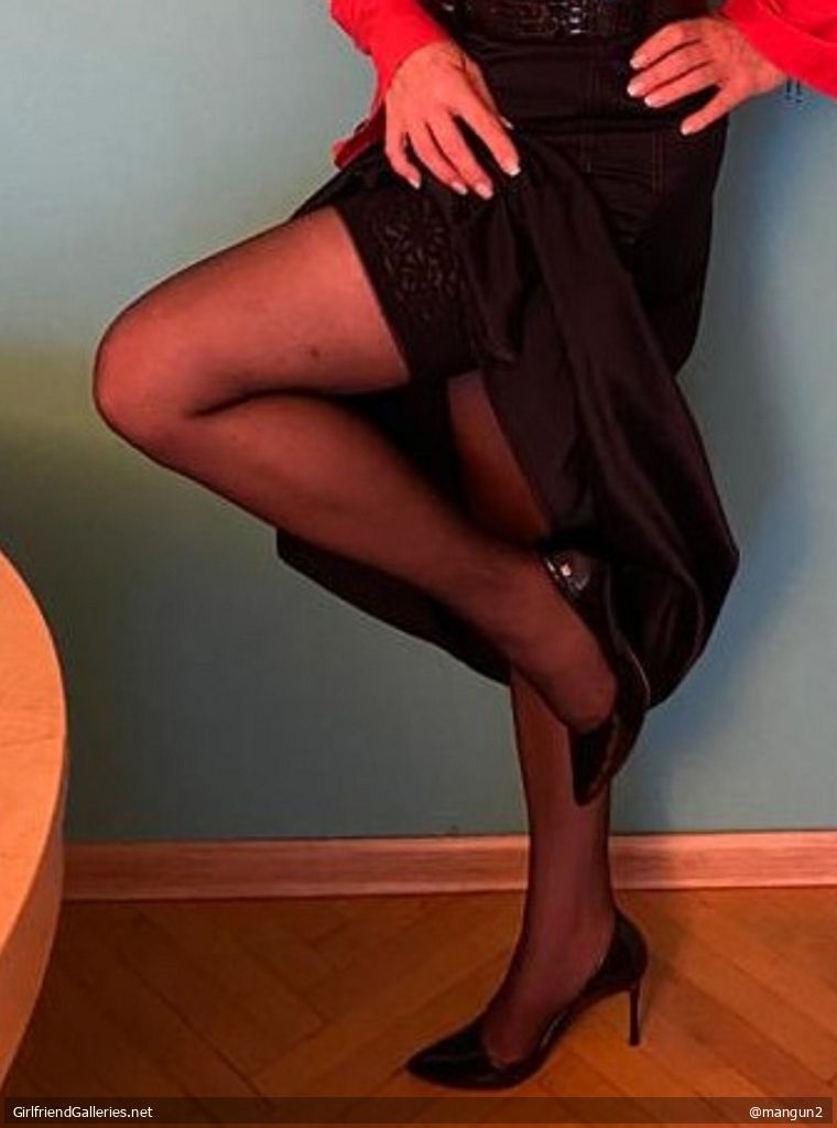 Stockings and heels