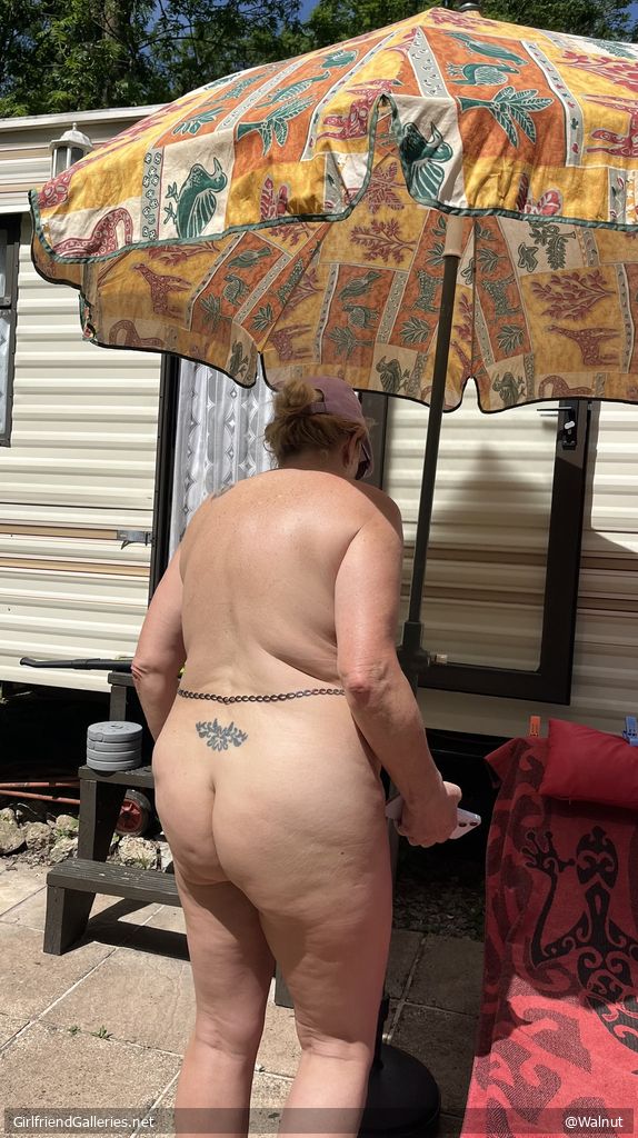 Nude outdoors