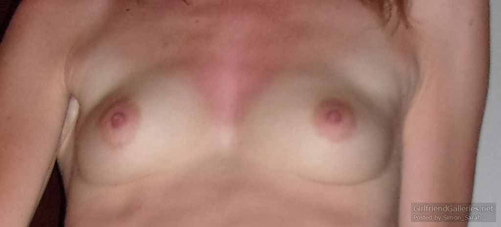 Her perky little tits.