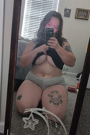 Sexy young curvy wife