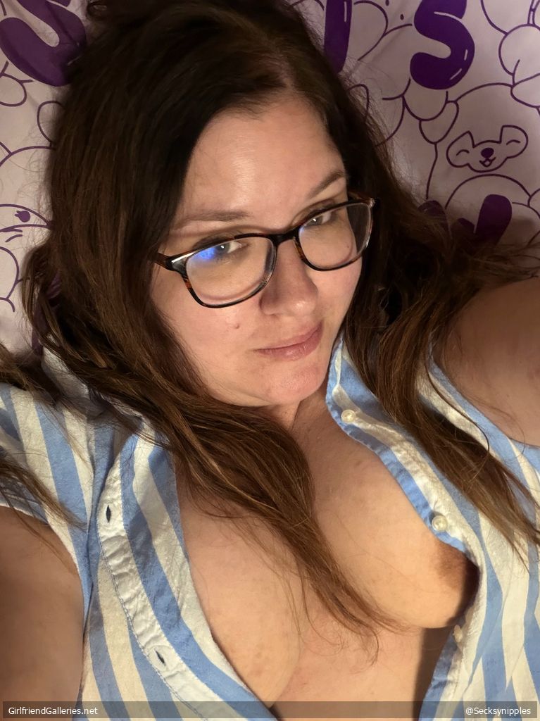 My nipple peeks