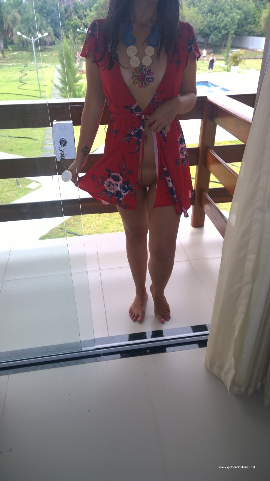Putting my little red dress to use ;-)