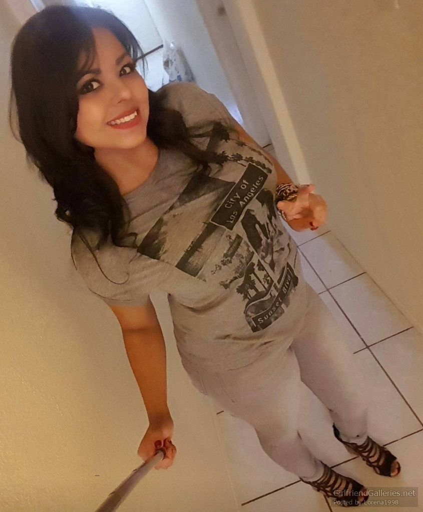 Lorena having fun