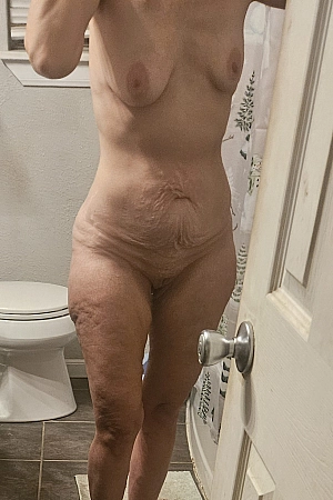 Mature figure for stroking