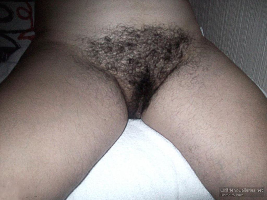 My hairy wife completely naked