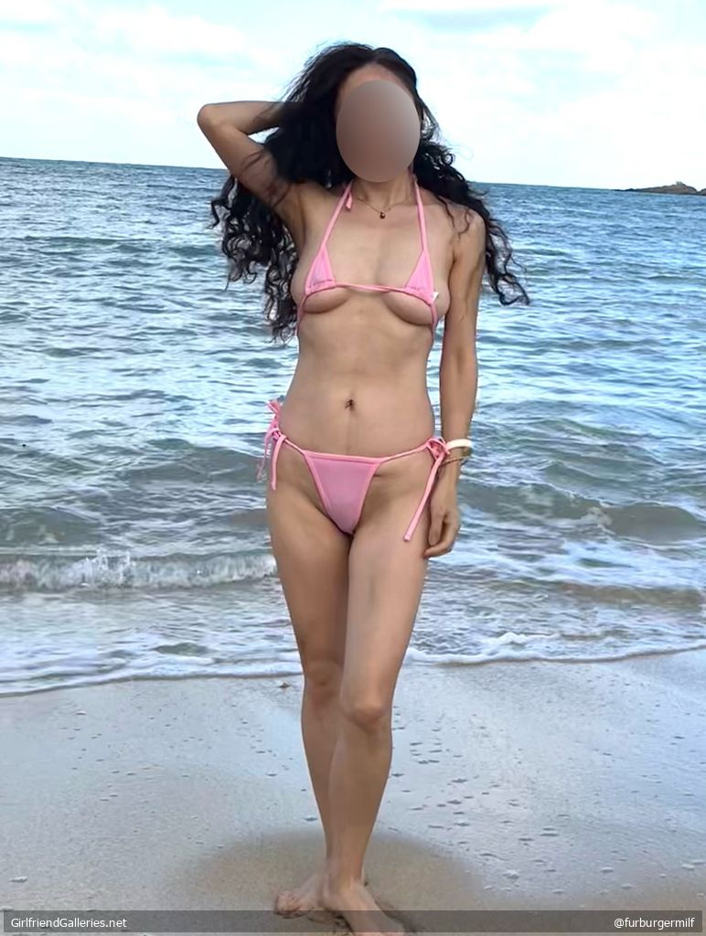 Pretty in Pink at Beach