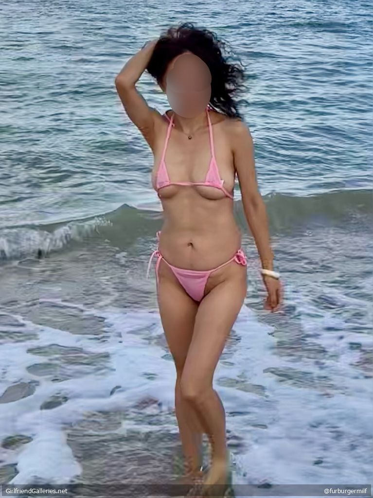 Pretty in Pink at Beach