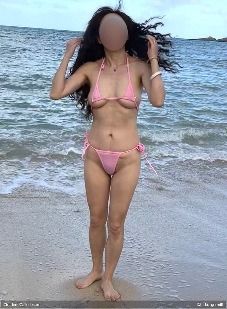 Pretty in Pink at Beach