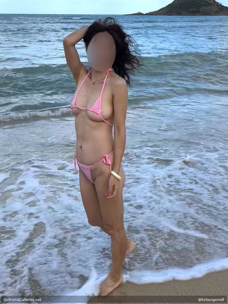 Pretty in Pink at Beach