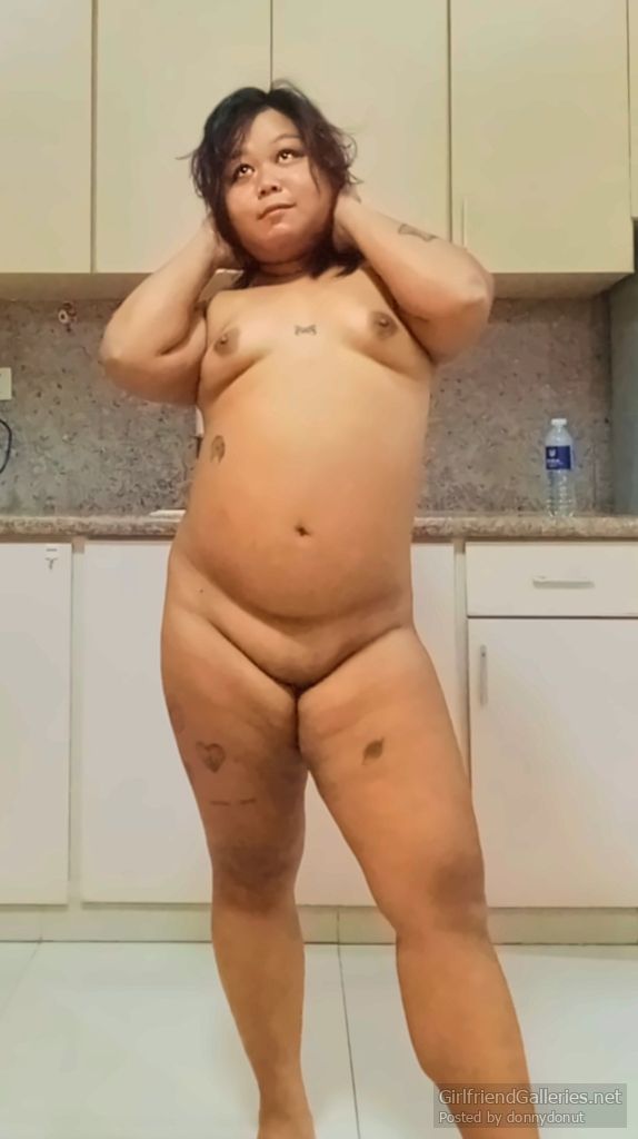 Ali being naughty in the kitchen at work and in the Typhoon 