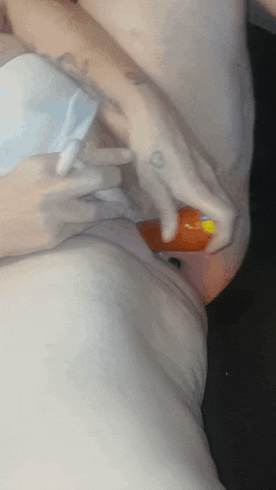 Wife getting it done in front of everyone