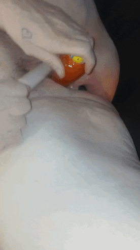 Wife getting it done in front of everyone