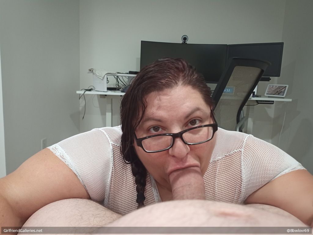 BBWLovr69 BBW Wife Sucking Fat Cock