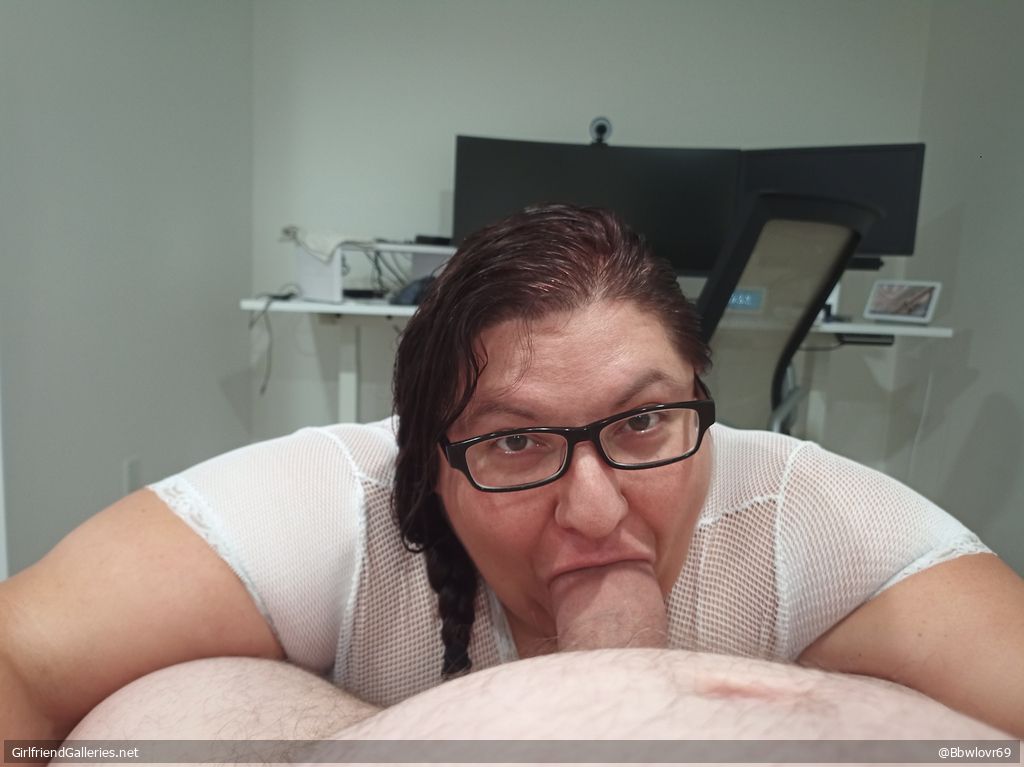 BBWLovr69 BBW Wife Sucking Fat Cock